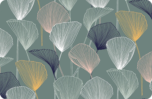 FEELINE - Set de table polypropylène imprimé - 28x43cm - large