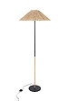 COREP - Lampadaire métal et raphia naturel PLAYA - Naturel - H160cm - vignette