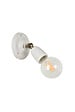 COREP - Applique murale céramique Bianca - Tête orientable - Blanc - vignette