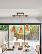 COREP - Suspension métal et raphia naturel PLAYA 3L - L55cm - vignette