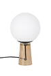 COREP - Lampe verre brun Corep BULLA H26.50cm. - vignette