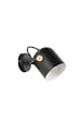 COREP - Spot métal noir mat YLVA 1L - Tête articulée - E27 - vignette