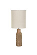 COREP - Lampe céramique SANTAL Brun H63cm - vignette