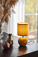 COREP - Lampe céramique moutarde Corep MIA H26cm. - vignette