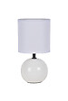 COREP - Lampe céramique blanc Corep MIA H26cm. - vignette