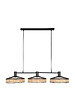 COREP - Suspension métal noir Corep ZELIE 3L HT113cm. - vignette