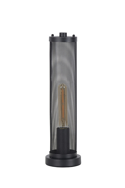 COREP - Lampe à poser métal FARADAY - Noir - H45cm - large