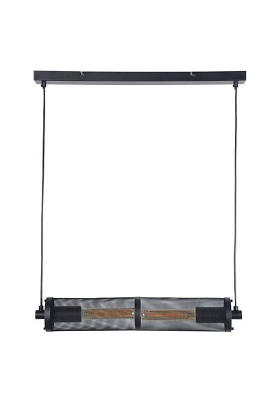 COREP - Suspension métal noir Corep FARADAY 2L HT123cm. - large