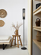 COREP - Lampadaire métal noir Corep FARADAY H153cm. - vignette