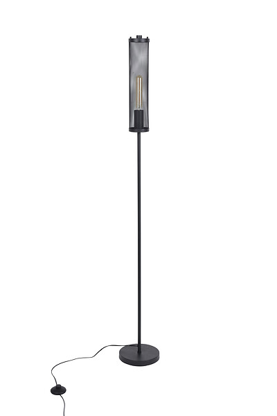 COREP - Lampadaire métal noir Corep FARADAY H153cm. - large