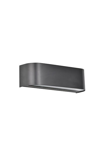 COREP - Applique métal noir Corep BRICK L27cm. - large
