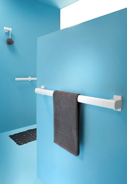 PELLET - Barre d'appui droite ARSIS - Finition : Blanc - Longueur 600 mm- réf : 049860 - PELLET - large