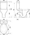 ONDEE - Pack WC NF Sans Bride - Abattant Thermodur - Fermeture ralentie - vignette