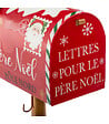FEERIC LIGHTS & CHRISTMAS - Déco de Noël Boite aux lettres avec pied façon sucre d'orge H 100.5 cm - vignette
