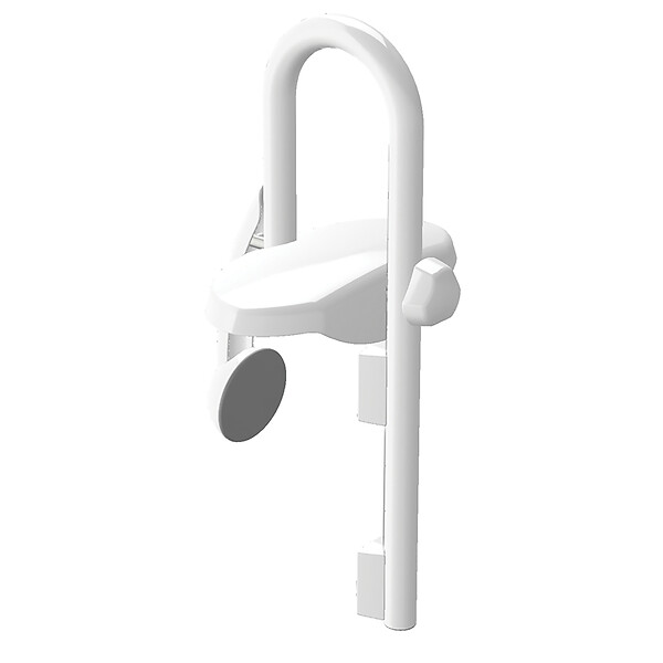 SPIRELLA - Poignée de bain acier inoxydable Einstiegshilfe Blanc 100 kg - large