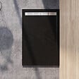 AICA SANITAIRE - AICA Receveur de douche 100x90cm antidérapant noir anthracite LMR9010 - vignette