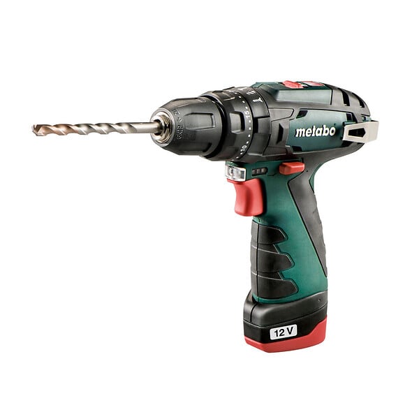 METABO - Perceuse visseuse à  percussion Metabo PowerMaxx SB Basic 12V 2x2Ah Li-Power 34Nm avec mallette de transport - large