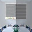 VOUNOT - Lot de 2 Store enrouleur jour nuit double 45x150cm Gris - vignette
