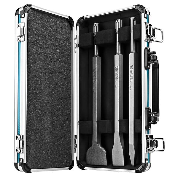MAKITA - Coffret de 3 pièces MAKITA D-42357 1 pointe, 1 burin, 1 burin large SDS-PLUS - large