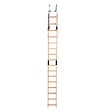 HAILO - Echelle plate de toit en bois pour couvreur avec crochet de toit 4m Hailo Safety Roof - vignette