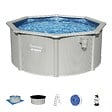 BESTWAY - Piscine HS Hydrium D300 x 120 cm, FAS, echelle, bache, tapis de sol - vignette