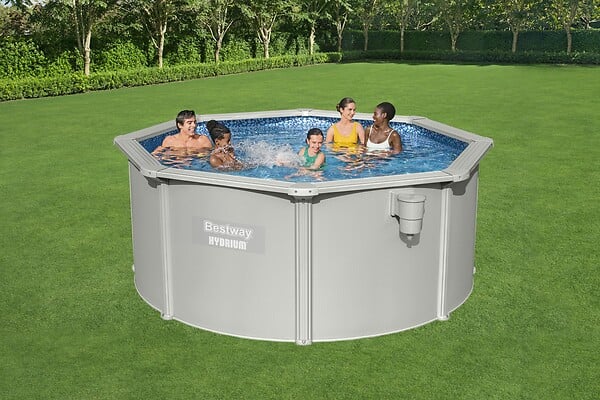 BESTWAY - Piscine HS Hydrium D300 x 120 cm, FAS, echelle, bache, tapis de sol - large