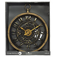 ATMOSPHERA - Horloge murale plastique Liliana - Marron - 27cm - vignette