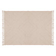 ATMOSPHERA - Tapis tufté en coton Inca - Ivoire - L.170xl.120cm - vignette