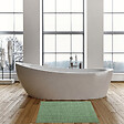 MSV - MSV Tapis de bain Microfibre CHENILLE 40x60cm Vert Basil - vignette