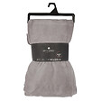 ATMOSPHERA - Plaid flanel en polyester - Gris - 180x230cm - vignette
