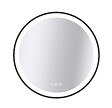 MP GLASS - Miroir LED rond Swann Black 2 - Noir - Diam.75cm - vignette