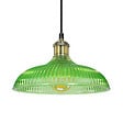 C-CREATION - Suspension en verre vert Pamina - E27 - vignette
