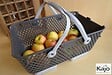KAJO - Panier Kajo 15L Gris / Gris Souris - vignette