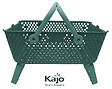 KAJO - Panier Kajo 15L Vert Olive / Vert Amande - vignette