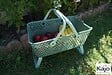 KAJO - Panier Kajo 15L Vert Olive / Vert Amande - vignette