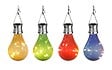 GALIX - Ampoule solaire décorative à suspendre - Lot de 12 - vignette