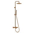 ESSEBAGNO - Luisa II 250 colonne bain-douche thermostatique cuivre brossé - vignette
