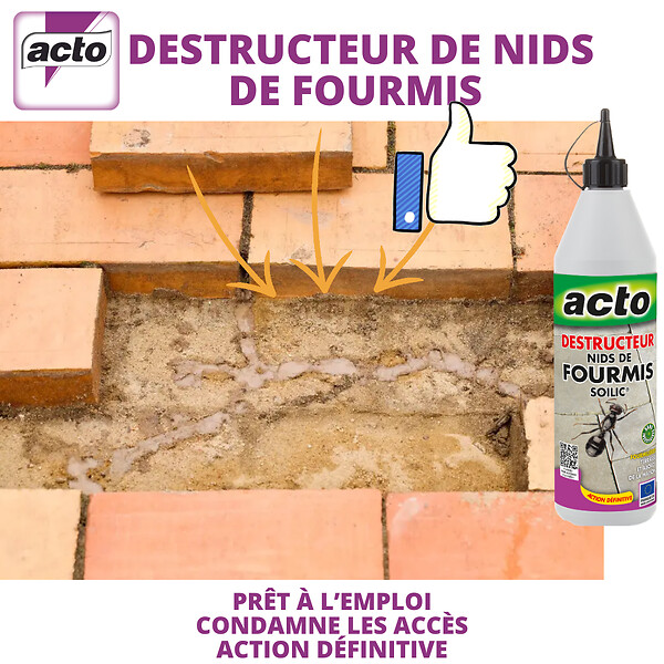 ACTO - Destructeur de nids de fourmis - large