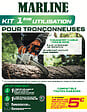 MARLINE - Kit de 1ère utilisation pour tronçonneuse - vignette