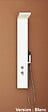 KINEDO - Colonne de douche AQUASTYLE - Finition : Inox brossé - vignette