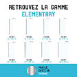 AURLANE - Paroi de Douche 80x195 cm en Verre Trempé 5 mm - Finition Noire - DARK ELEMENTARY - vignette