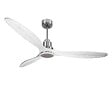 PURLINE - Ventilateur de plafond Réversible  Thermostat Dimmable Wifi Moteur à courant continu Toits en pente Télécommande Lumière à trois tons Hypersilence Mémoire - vignette