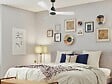 PURLINE - Ventilateur de plafond Réversible  Thermostat Wifi Moteur à courant continu Toits en pente Télécommande Hypersilence Mémoire Shopify Vendible (AUTOMATIQUE) - vignette