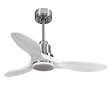 PURLINE - Ventilateur de plafond Réversible  Thermostat Dimmable Wifi Moteur à courant continu Toits en pente Télécommande Lumière à trois tons Hypersilence Mémoire - vignette