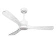 PURLINE - Ventilateur de plafond Réversible  Thermostat Dimmable Wifi Moteur à courant continu Toits en pente Télécommande Lumière à trois tons Hypersilence Mémoire - vignette
