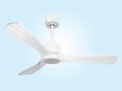 PURLINE - Ventilateur de plafond Réversible  Thermostat Dimmable Wifi Moteur à courant continu Toits en pente Télécommande Lumière à trois tons Hypersilence Mémoire - vignette