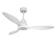PURLINE - Ventilateur de plafond Réversible  Thermostat Wifi Moteur à courant continu Toits en pente Télécommande Hypersilence Mémoire Shopify Vendible (AUTOMATIQUE) - vignette