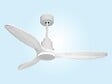 PURLINE - Ventilateur de plafond Réversible  Thermostat Wifi Moteur à courant continu Toits en pente Télécommande Hypersilence Mémoire Shopify Vendible (AUTOMATIQUE) - vignette