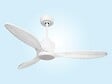 PURLINE - Ventilateur de plafond Réversible  Thermostat Dimmable Wifi Moteur à courant continu Toits en pente Télécommande Lumière à trois tons Hypersilence Mémoire - vignette