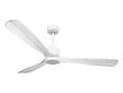 PURLINE - Ventilateur de plafond Réversible  Thermostat Dimmable Wifi Moteur à courant continu Toits en pente Télécommande Lumière à trois tons Hypersilence Mémoire - vignette